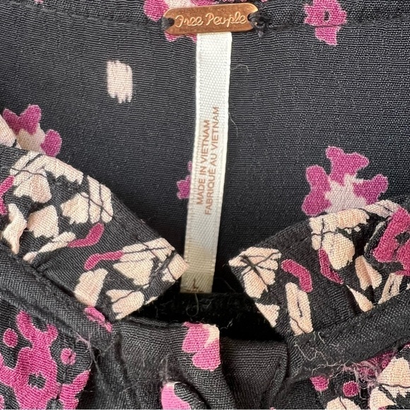 ANTHROPOLOGIE FREE PEOPLE CALICO SKIES PRARIE RUFFLE MIDI DRESS SIZE LAR… - Picture 6 of 14